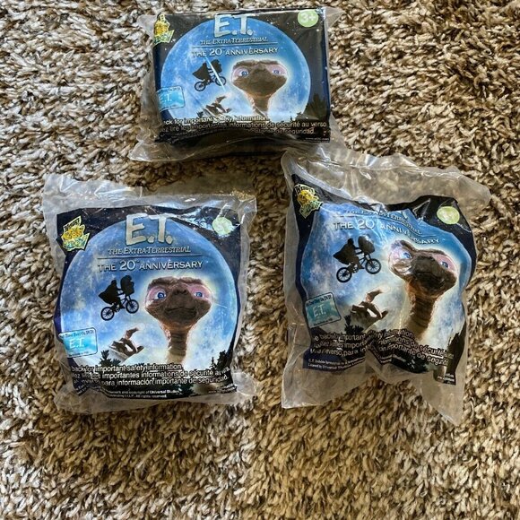 3 New ET Spaceship Slideshow Viewmaster Toy - 2002 Wendy's Kids Meal - Picture 1 of 5